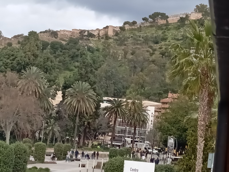 Ahí está viendo pasar el tiempo