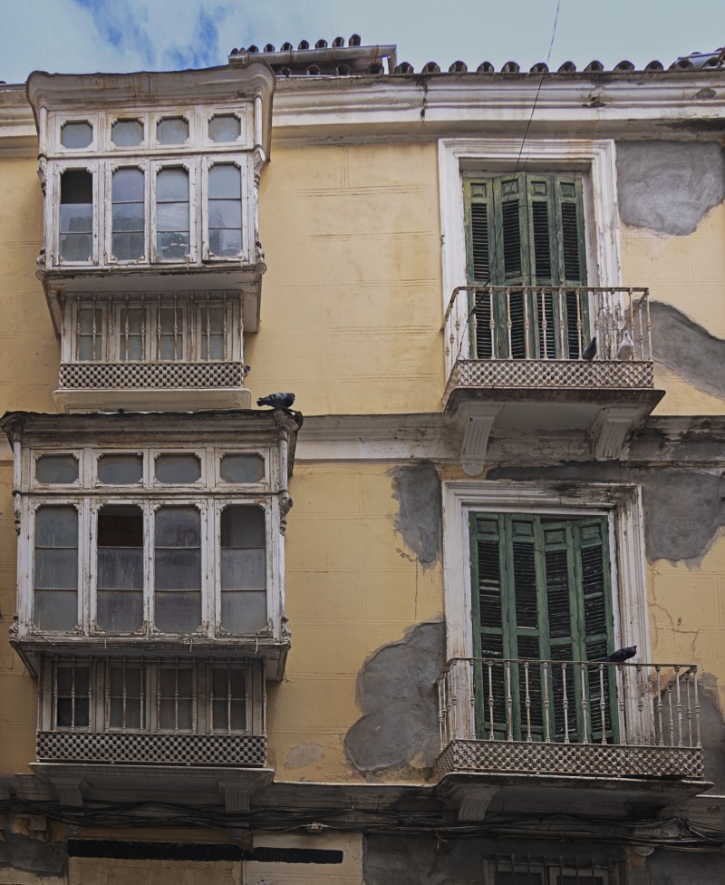 Huella en las ventanas