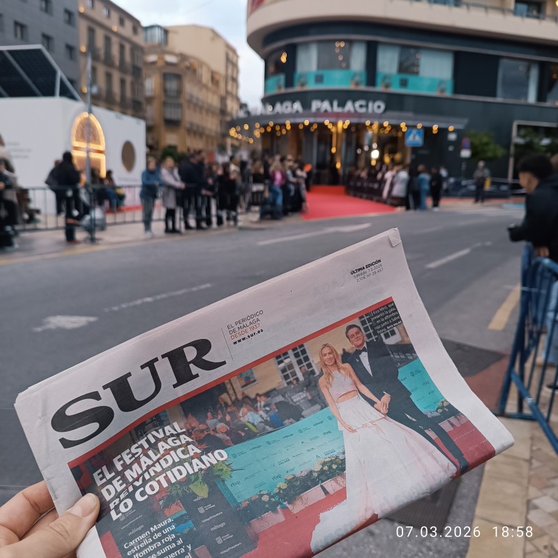 La calle es la noticia.