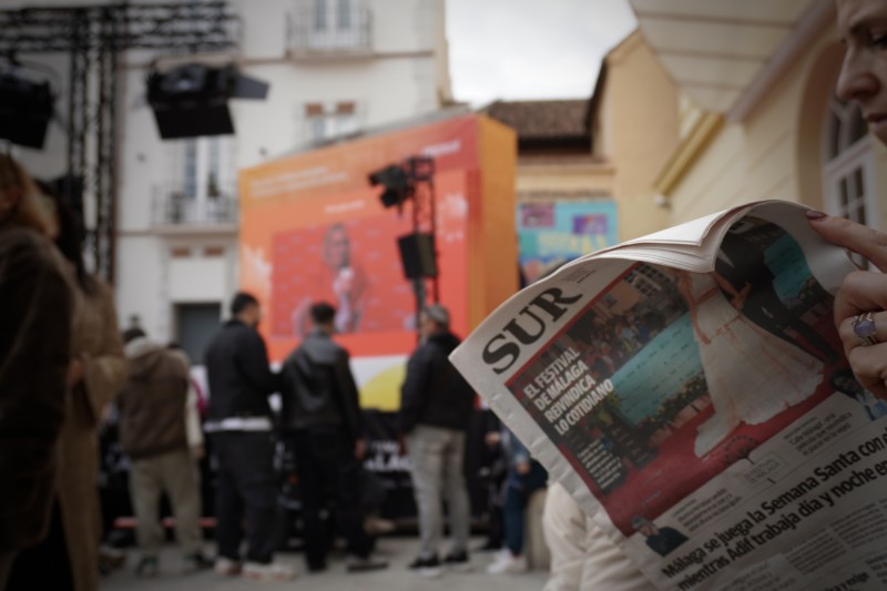 INMERSO EN EL FESTIVAL