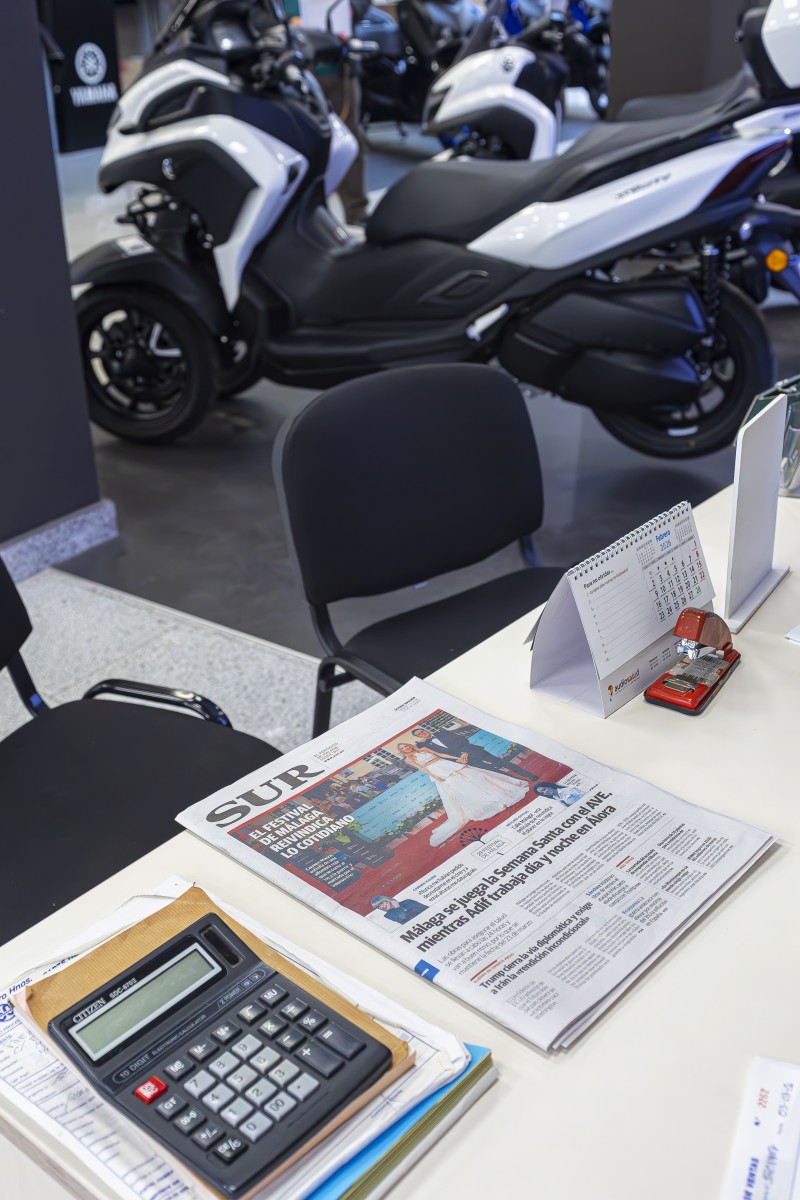 Sobre ruedas en Málaga