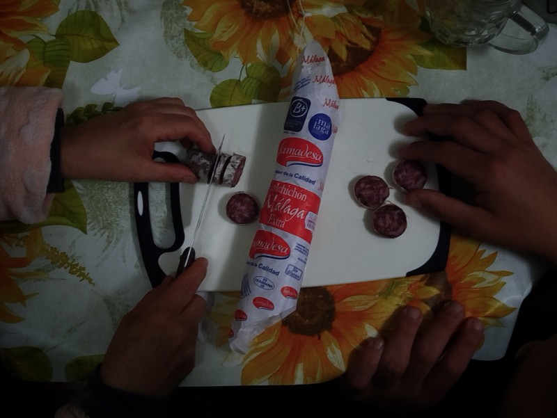 Que tal el dia hijo?