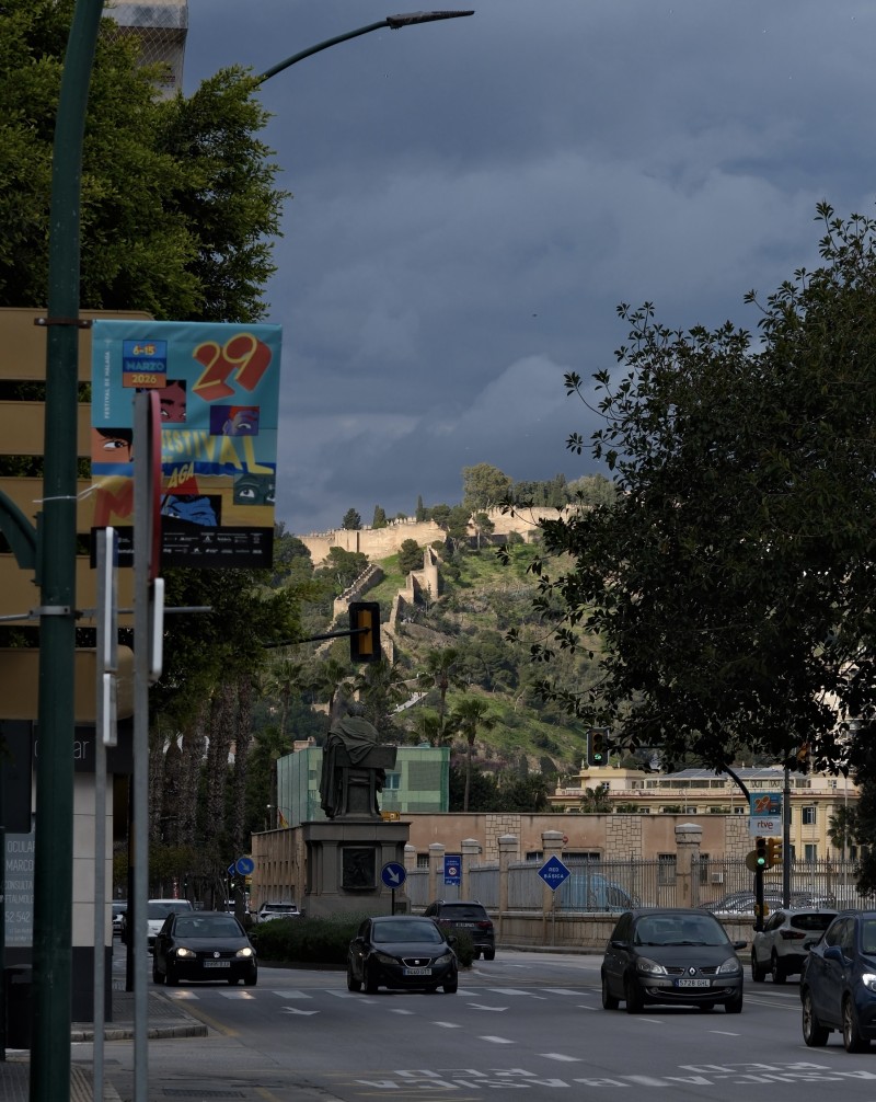 La Alcazaba tocada por la luz