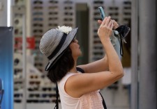 Haciendo fotos