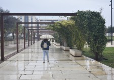 Bajo la lluvia