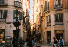 Una última del Chinitas y la catedral juntos