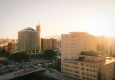 A vista de pájaro
