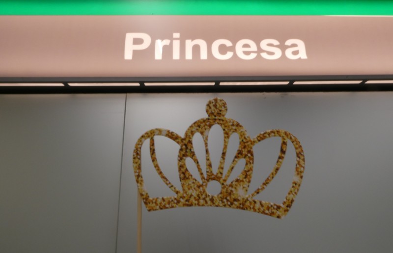 princesa en Metro