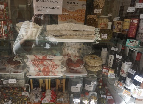 Me paro a comprar sabor a málaga