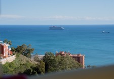 La tranquilidad del mar.