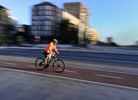 Carril bici urbano