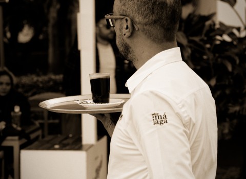 El arte de un café largo