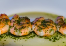 pinchos de gambas